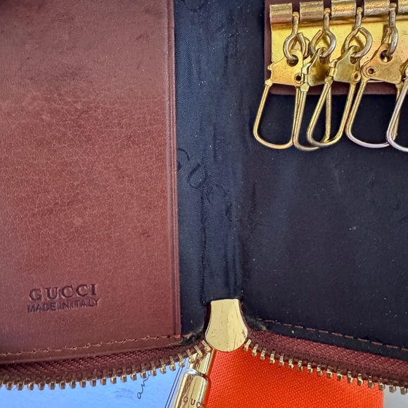 🌟SALE🌟GUCCI Guccisima Brown Leather Compact Wallet/Key Case. EXCELLENT condition - Picture 14 of 14